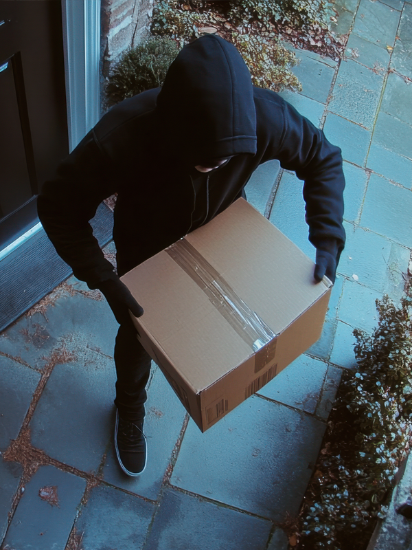 Person in dark clothing and gloves entering a home through a window, representing a burglary in progress